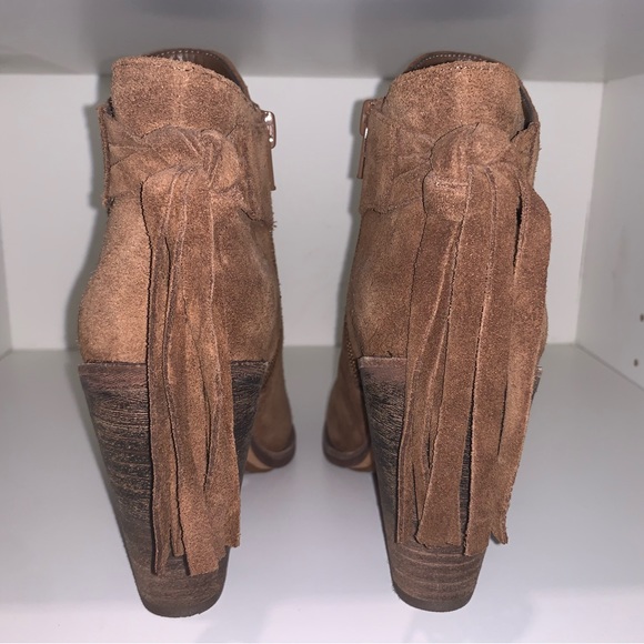 Vince Camuto “Linford” Booties in Tan - Picture 5 of 8